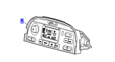 AC CONTROL PANEL XR856427